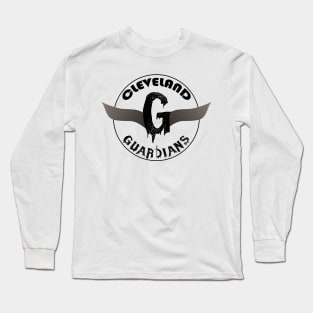 Cleveland Guardians Design Long Sleeve T-Shirt